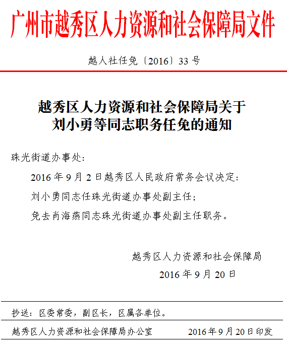 秦州区人力资源和社会保障局人事任命公告发布最新名单